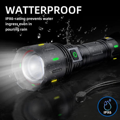 Linterna Led con zoom